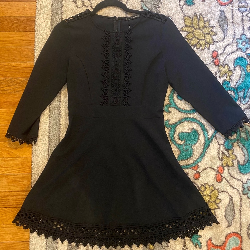 NWOT Black Zara Dress